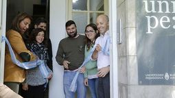 CORTE DE CINTAS. Ducoté encabezó ayer el acto de apertura..