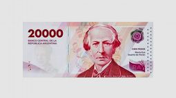 Los billetes nuevos de $20.000 están a la espera de que se inicie su distribución.
