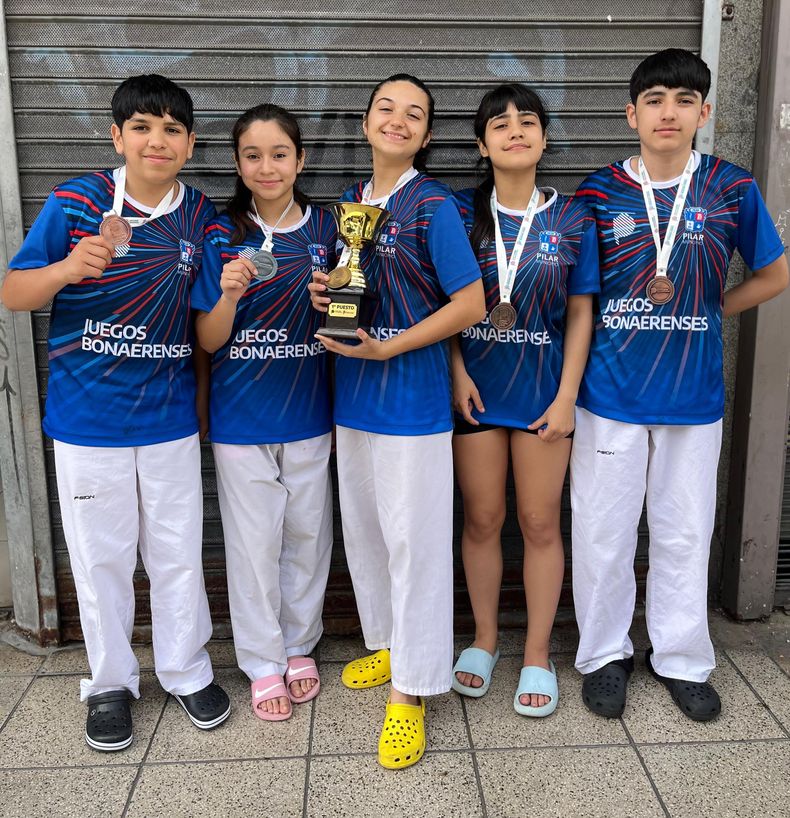 HISTÓRICO. El Taekwondo sobresalió consiguiendo 5 medallas y la Copa de Municipios.