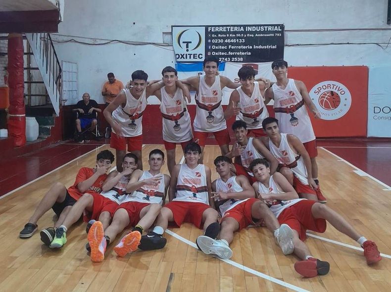 Los chicos de la Sub 17 del Rojo.