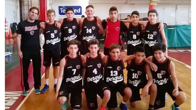 VICTORIA. La Sub 15 del Rojinegro sumó su segundo triunfo seguido..