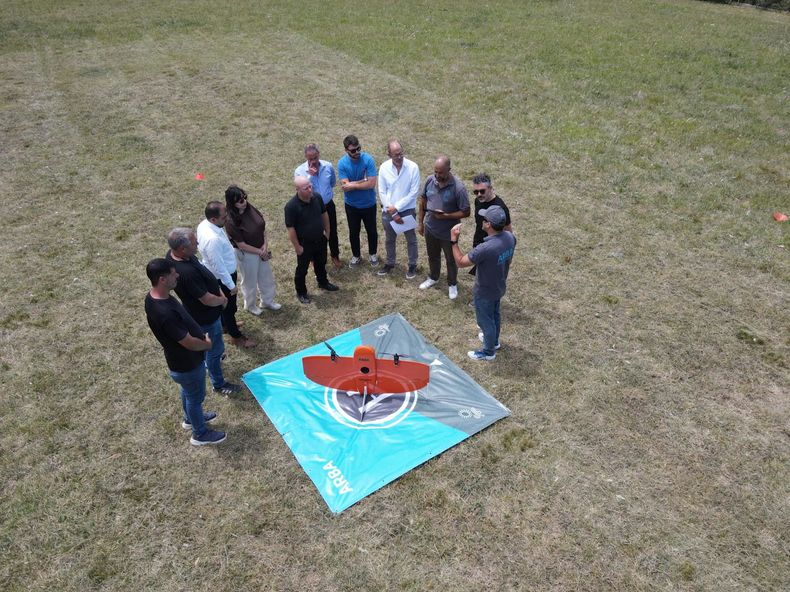 SISTEMA. El lanzamiento de M2 se realizó en la localidad de Santa Elena, partido de Mar Chiquita.