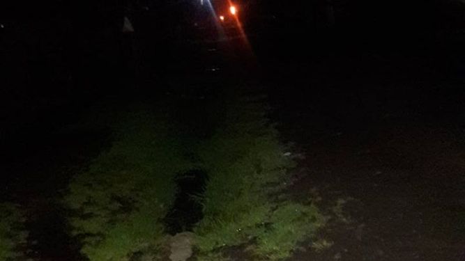 Reclaman por una calle que quedó a oscuras