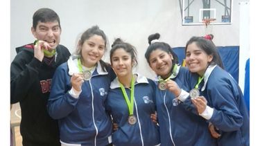 MEDALLA. El Básquet 3x3 logró la de plata en Mar del Plata..