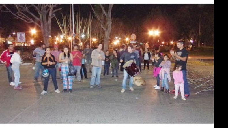 ENOJO. Los vecinos de la calle México pidieron mejoras..