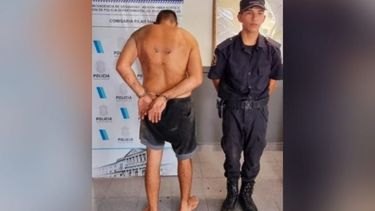 El detenido tiene 32 años y es de José C. Paz. .