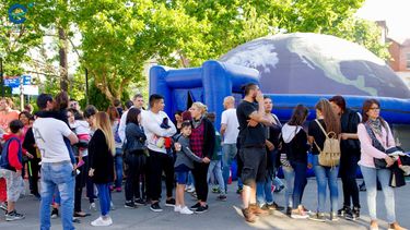 El planetario móvil llega al centro de Pilar este sábado.&nbsp;