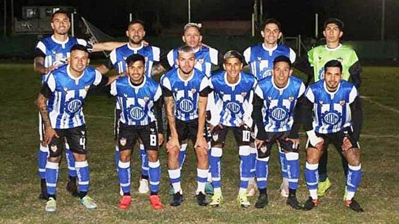 El equipo de Metalúrgico que el domingo ganó en Manzanares..