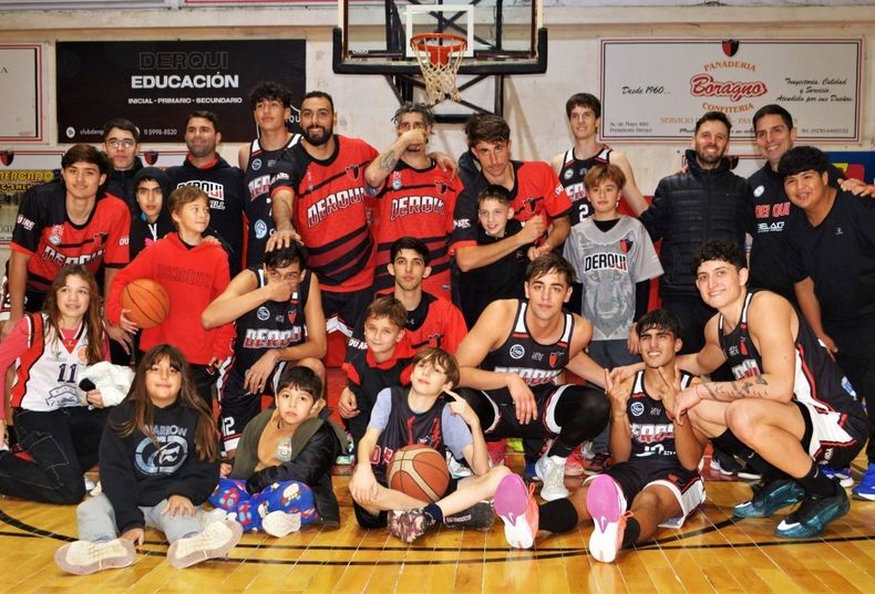Presidente Derqi y su festejo 17 consecutivo en la Liga Federal.