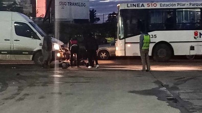 El accidente ocurri&oacute; cerca de las 7 en el Parque Industrial de Pilar.&nbsp;