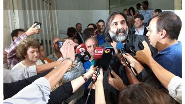 RODEADO. Baradel cuestionó que no hubo propuestas para infraestructura..