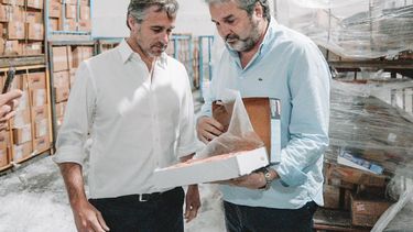GIRA. Achával viene recorriendo polos productivos de la provincia y el país.