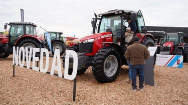 NOVEDAD. Massey Ferguson expuso sus productos en Agroactiva. .