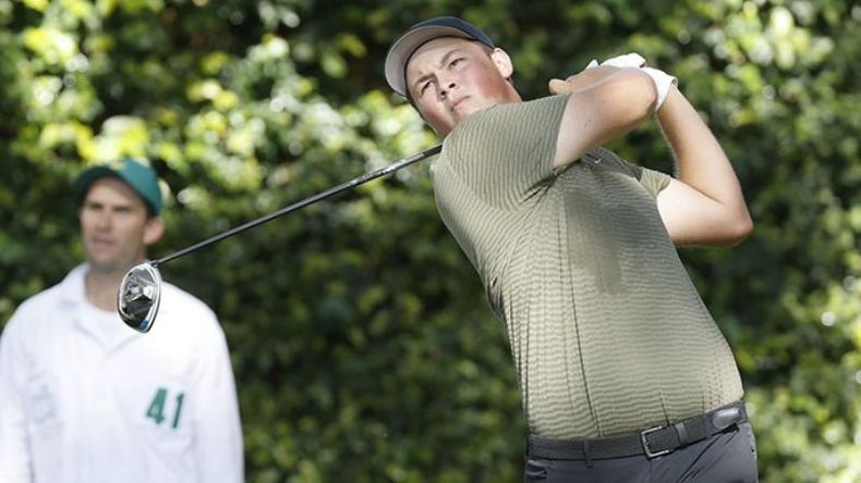 FIRMA GALLEGOS. “Estoy contento porque disfruté al máximo jugar.” (FOTO: AUGUSTA NATIONAL)..
