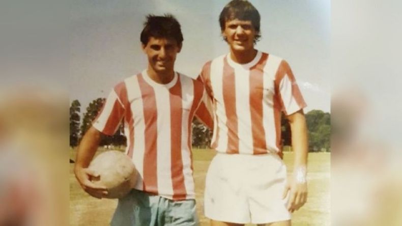 INICIOS. De las canchas de Mapuche pasó a jugar en la Bombonera..