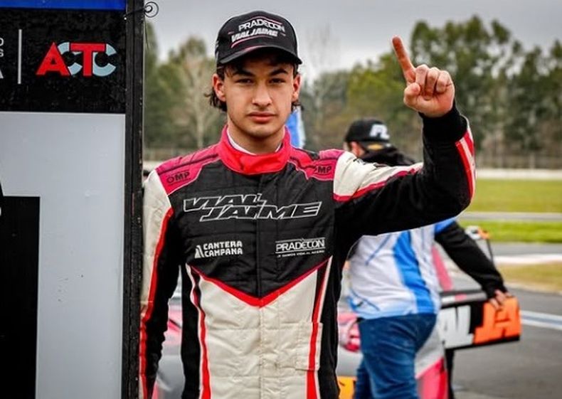 FIRMA NICO. “Se encontró un gran balance en el auto y se reflejó en la pista.”
