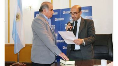 JURA. El delasotista Marcelo Duplan asumió como suplente..