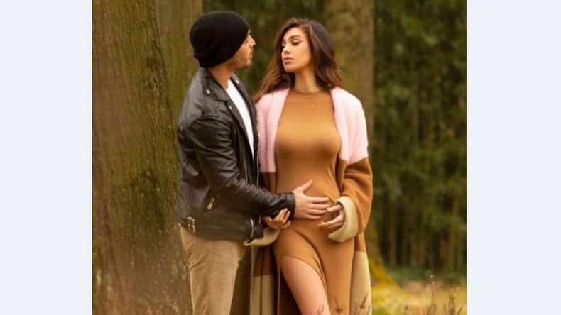 Belén está en pareja con el italiano Antonio Spinalbese desde hace ocho meses. .