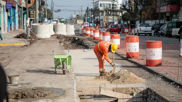 RUTA 8. Las nuevas paradas se usarán mientras dure la obra.