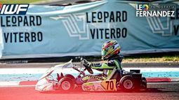 El kart #70 de Toto Perea durante la clasificación.
