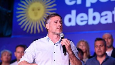 AL SUR. Achával habló durante el encuentro en Comodoro Rivadavia.