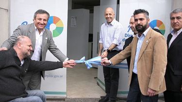 APERTURA. La nueva casa de la Subsecretaría de Empleo a metros del Municipio..