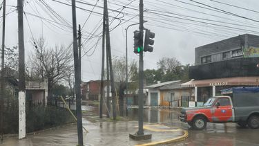 En Pilar cayeron 53 milímetros de agua en poco tiempo.