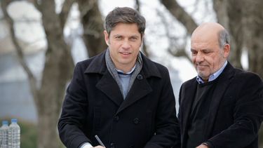 GOBERNADOR. Axel Kicillof anunció los acuerdos salariales que consensuó con los gremios.&nbsp;