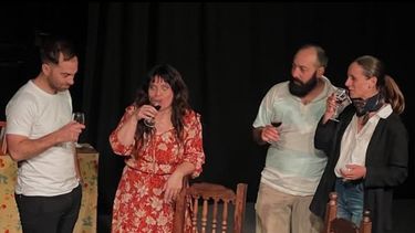 El elenco de Dos Romas, que este sábado vuelve a Torrente.