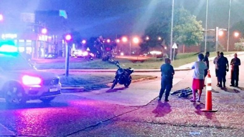 El herido fue trasladado al hospital Sanguinetti de Pilar. .