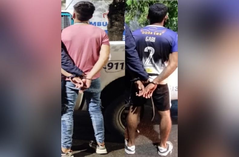 Los detenidos tienen 24 y 25 años y se habrían enfrentado por una mujer.