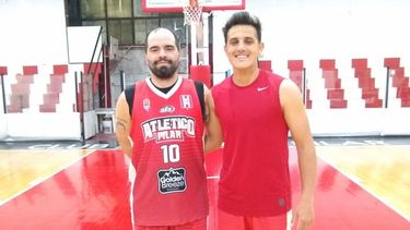Chavo Díaz y Fede Michelini..