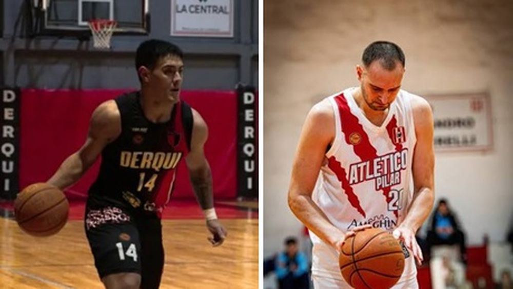 Lautaro Cabrera (Derqui) y Tomás Pereyra (Atlético), los&nbsp; representantes de Pilar&nbsp;