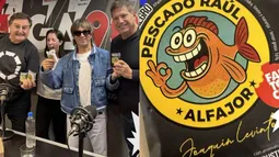 Joaquín Levinton, el líder de Turf, lanzó su linea de alfajores Pescado Raúl Joaquín Levinton, el líder de Turf, lanzó su linea de alfajores Pescado Raúl