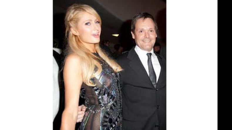 Farré con Paris Hilton..