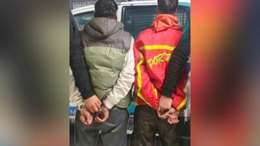Los delincuentes son oriundos de José C. Paz y fueron detenidos en la estación de trenes de Pilar.