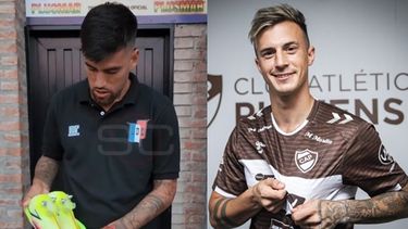 De Pilar a Quilmes. Cohen recibió los botines que le envió Augusto Lotti en el estadio Centenario.