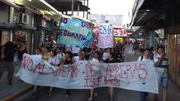 VUELVE LA PROTESTA. Alumnos las anuncian para la semana próxima..