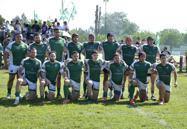 La formación de Los Pinos en la semifinal ante Los Cedros.