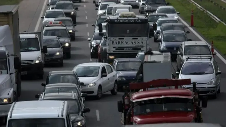 TRÁNSITO. El accidente ocurrió en el kilómetro 34 sentido a Pilar. Foto ilustrativa.&nbsp;