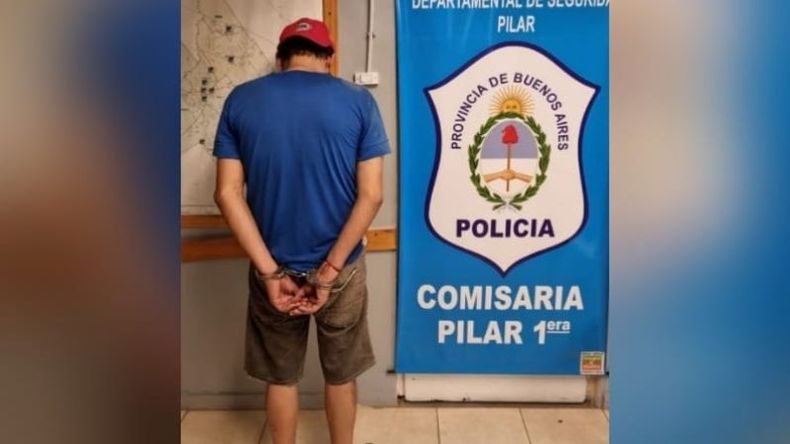 El peligroso delincuente fue detenido en el barrio San Jorge. .