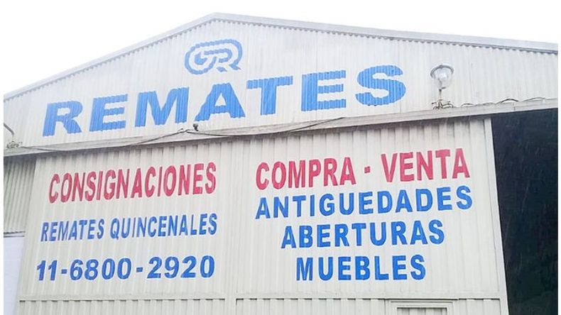 DE REMATE. El local de la calle Levenne, donde se hará la subasta..