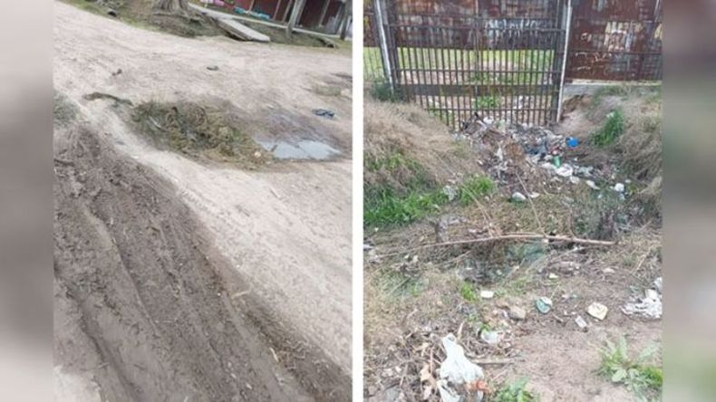 Nuevamente voy a hacer el mismo reclamo. Por favor, calle Houssay, entre Ruta 25 y Costa Rica, es de suma importancia asfalto, veredas, una mejora, algo. Ya que se está haciendo tanta obra también debería pasar por acá. Gracias y espero solución pronto. Claudia Feser..