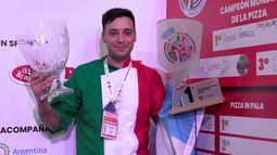 Daniel Gabrielli, es el campeón mundial de la pizza y ahora candidato a emprendedor del año.