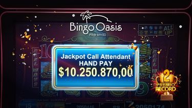 un apostador gano mas de 10 millones de pesos en el bingo oasis