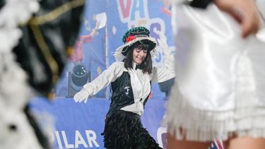 MARCAR EL PASO. El sábado, única noche de carnaval.