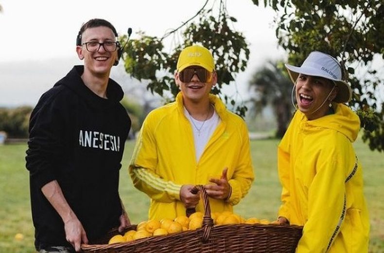 Facu Ballve, Bizarrap y Milo J.