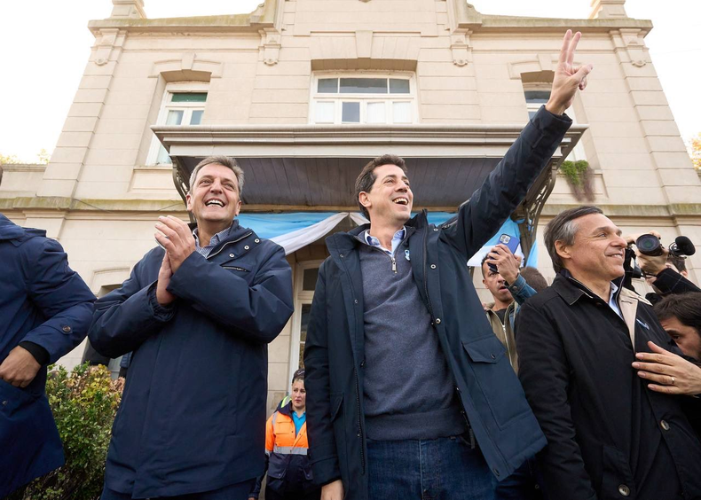 ¿FÓRMULA A LA VISTA? Massa y De Pedro se muestran cada vez más cerca. &nbsp;