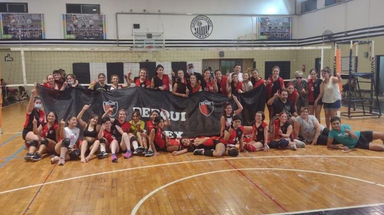 Las mujeres de Presidente festejaron el oro en Moreno..