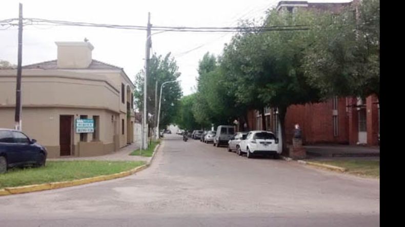 Paraná y Lagrave, donde ocurrió el hecho..